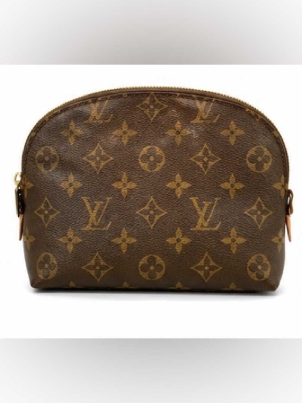 Louis Vuitton Monogram Canvas Toiletry Pouch in Brown and Gold